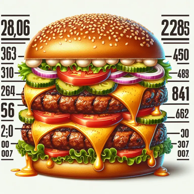 McDonald’s Double Cheeseburger Calories