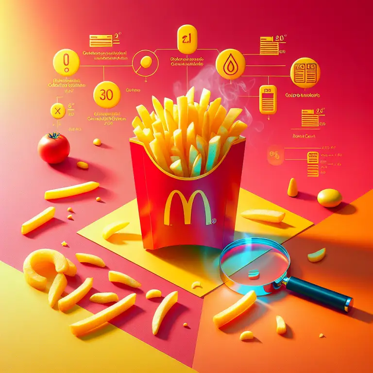 Mcdonaldʼs Fries Calories