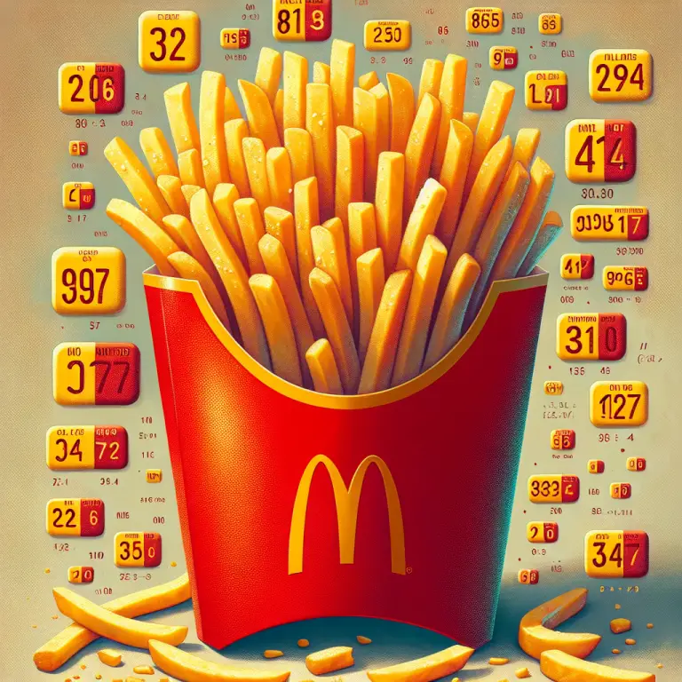 Calories In A Medium French Fry From Mcdonaldʼs