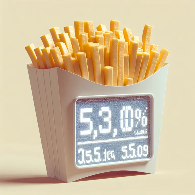 How Many Calories In Large Fries Mcdonald’s