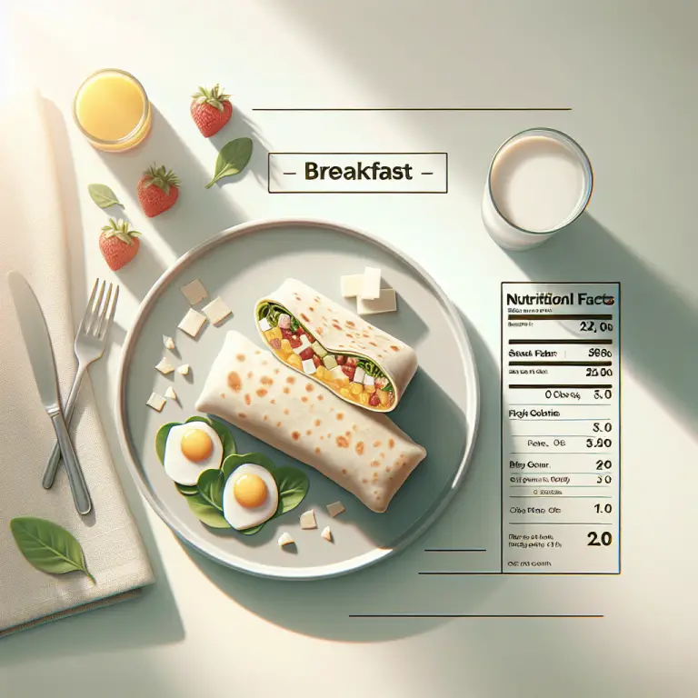 How Many Calories In A Mcdonaldʼs Breakfast Burrito