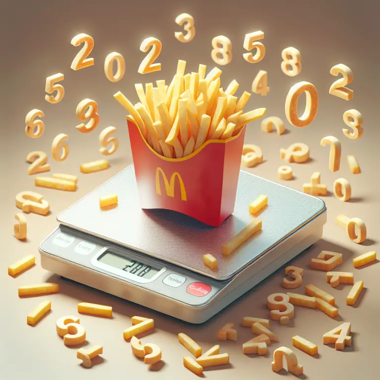 How Many Calories In A Mcdonaldʼs Fries