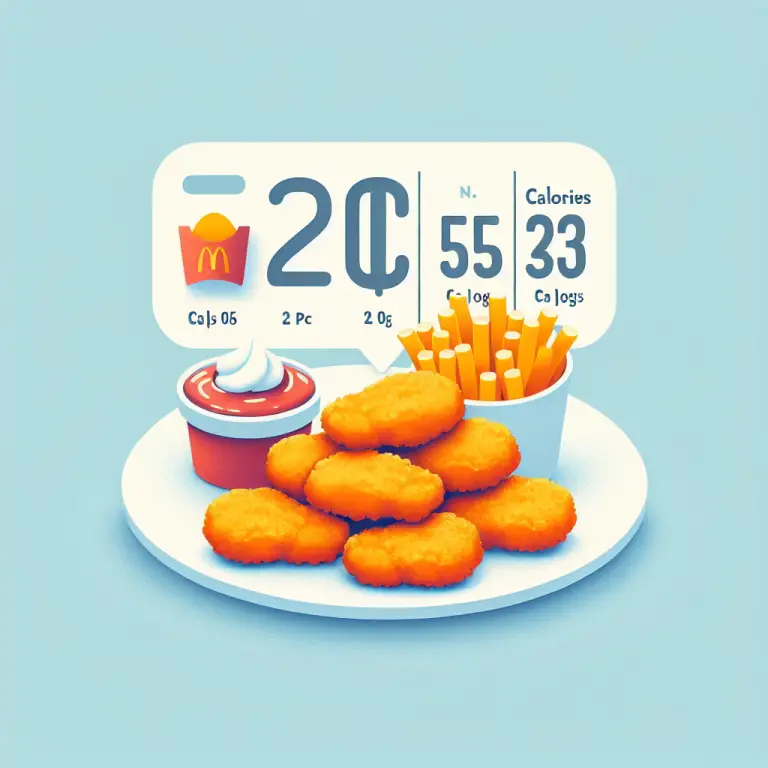 Mcdonald’S 6 Pc Nugget Calories