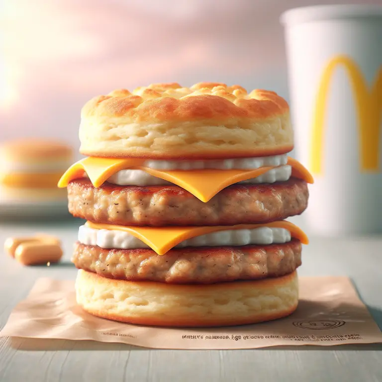 Mcdonaldʼs Sausage Egg And Cheese Biscuit Calories