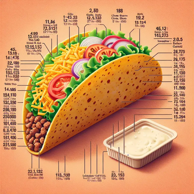 Soft Taco Taco Bell Calories