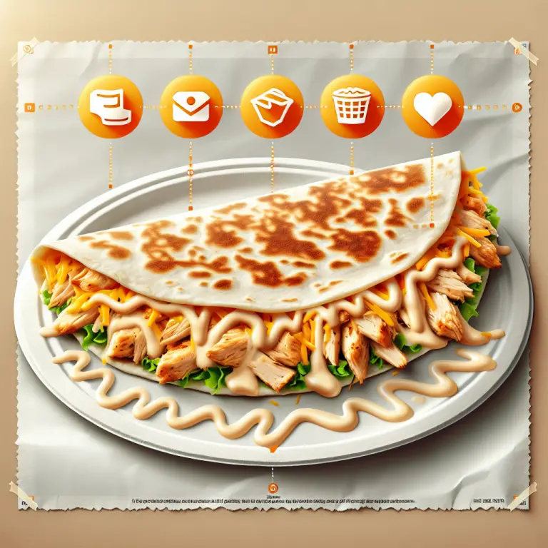 Calories In Chicken Quesadilla Taco Bell