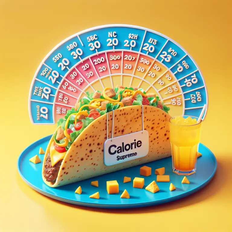 Taco Bell Taco Supreme Calories