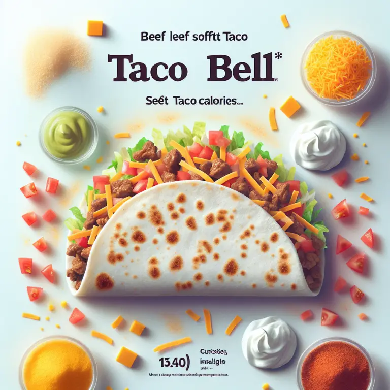 Taco Bell Beef Soft Taco Calories