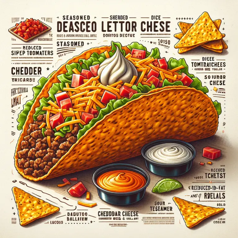 Taco Bell Doritos Locos Taco Supreme Calories