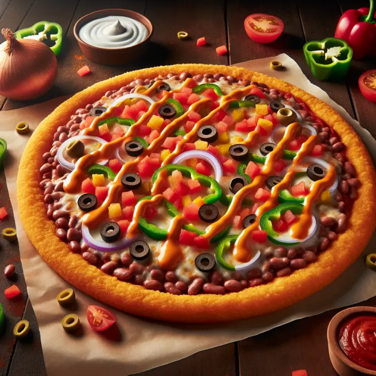 Taco Bell Veggie Mexican Pizza Calories