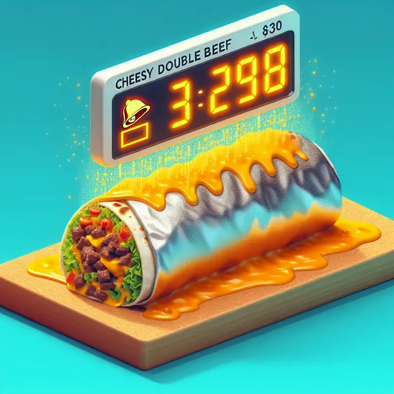 How Many Calories In A Taco Bell Cheesy Double Beef Burrito