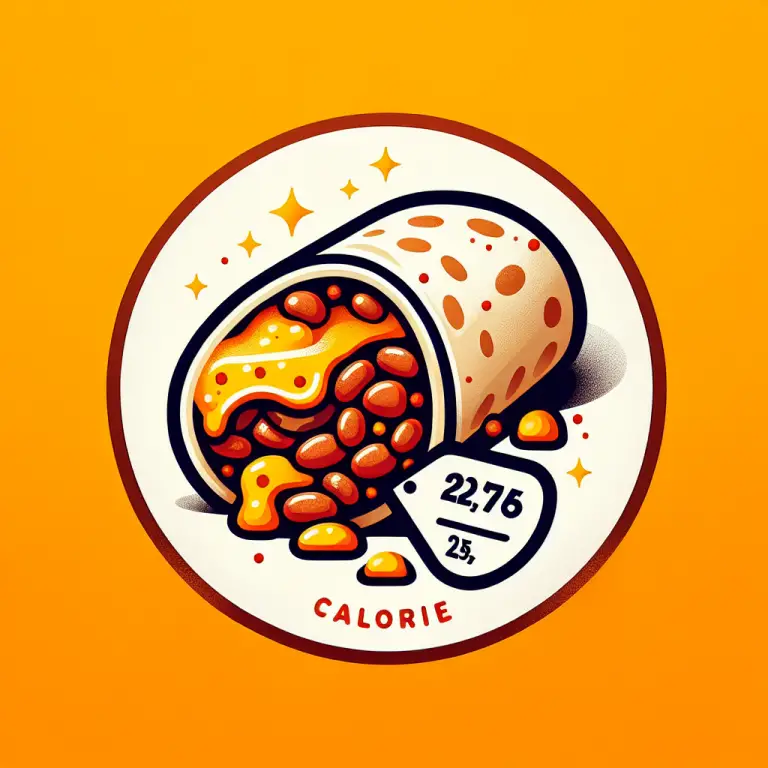 Calories In A Bean Burrito Taco Bell