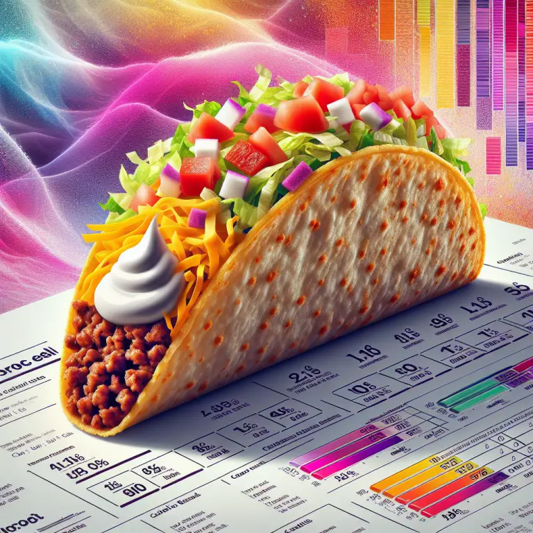 Hard Taco Taco Bell Calories