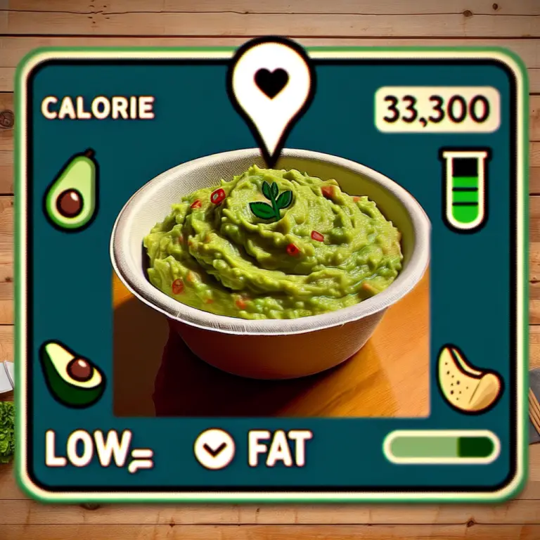 Chipotle Guac Calories