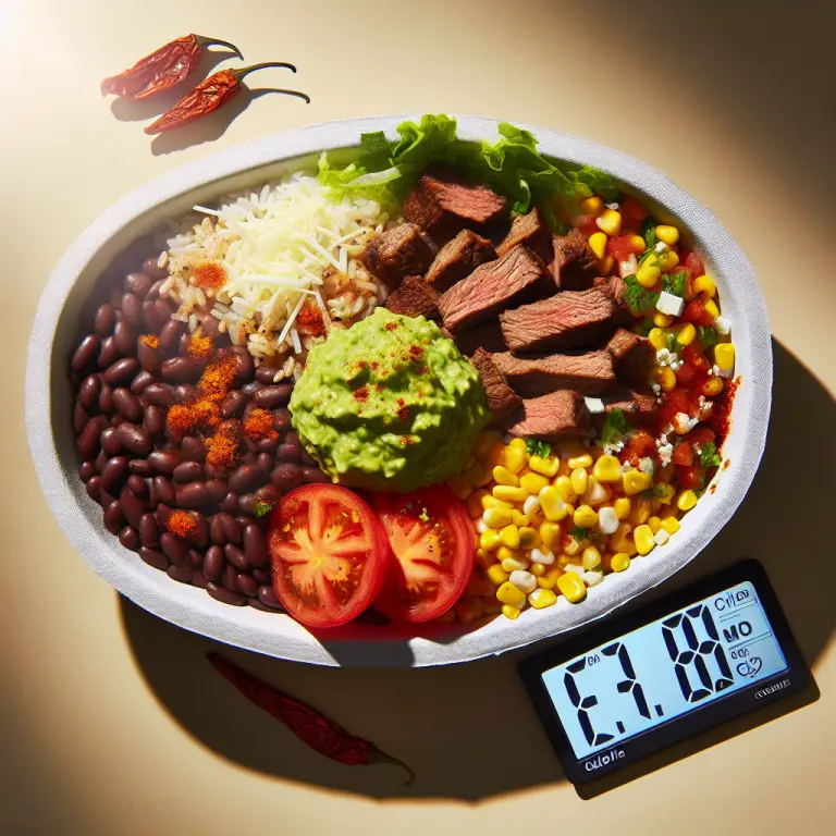 Chipotle Steak Burrito Bowl Calories