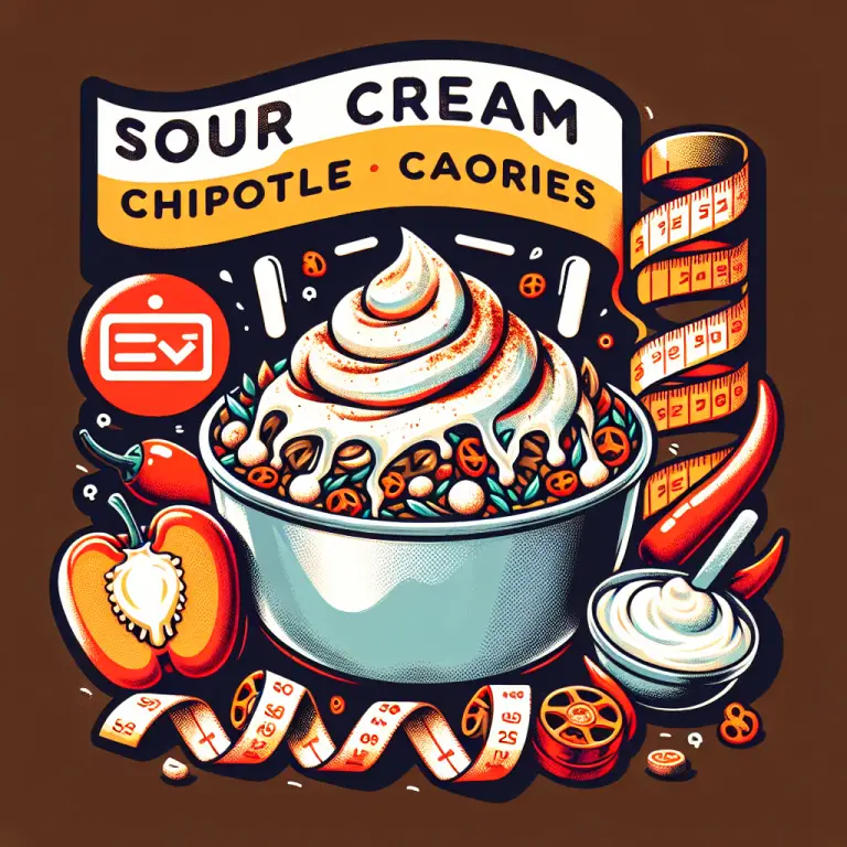 Sour Cream Chipotle Calories