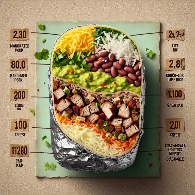 Chipotle Carnitas Burrito Calories