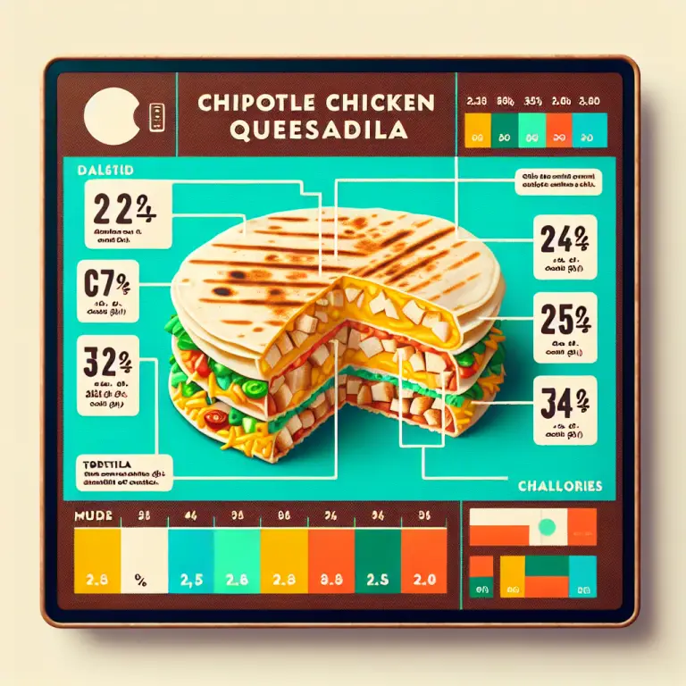 How Many Calories In Chipotle Chicken Quesadilla