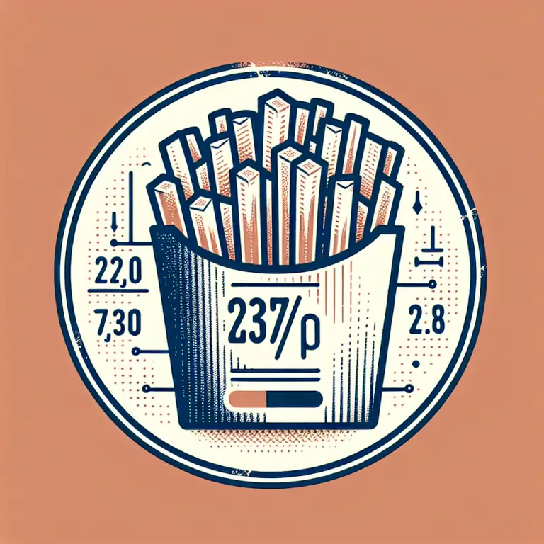 Mcdonaldʼs Medium Fry Calories