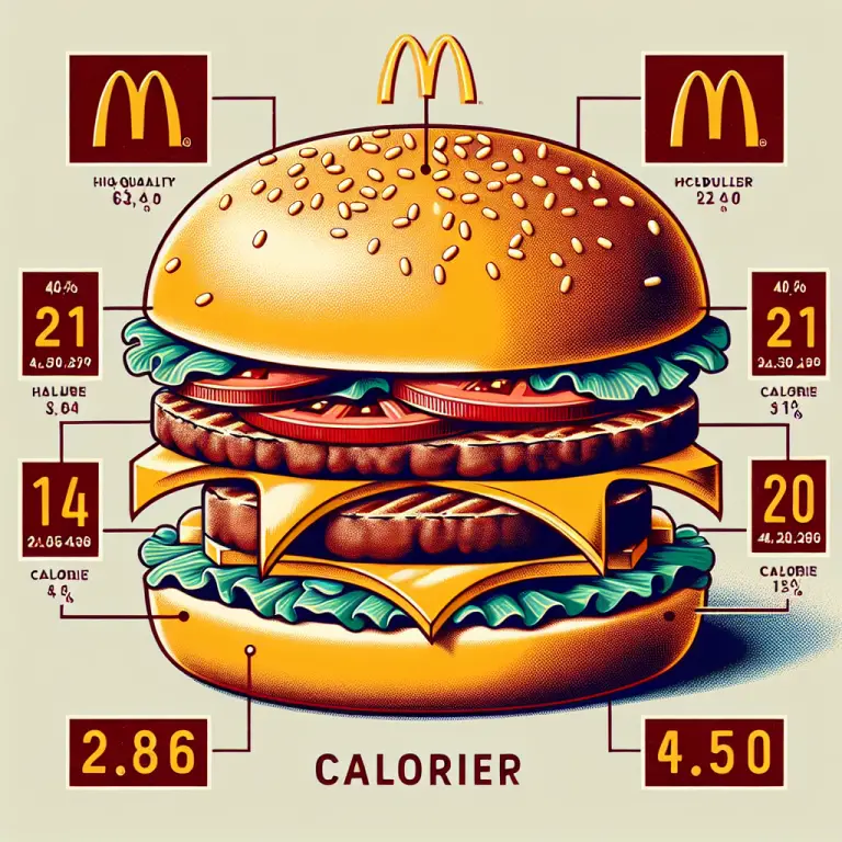 Calories Of A Mcdonaldʼs Hamburger