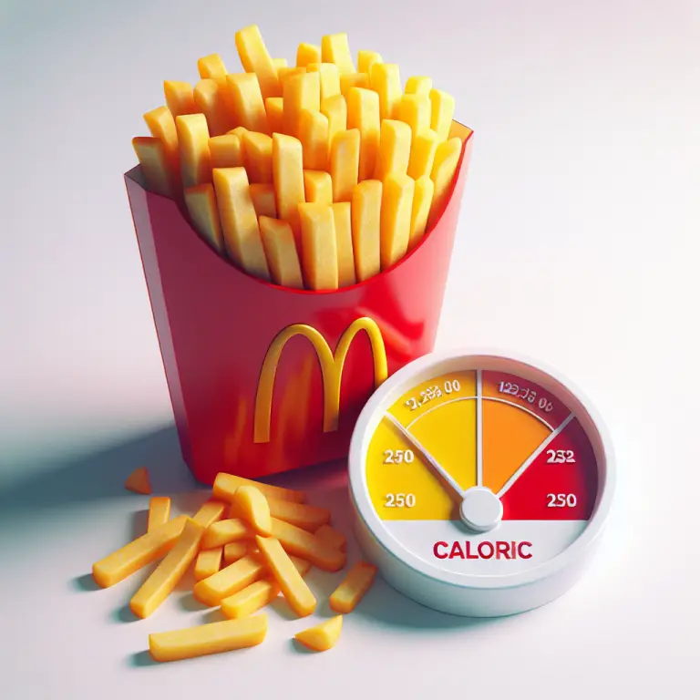 Large Mcdonaldʼs Fries Calories