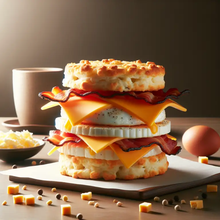 Calories In Mcdonaldʼs Bacon Egg Cheese Biscuit