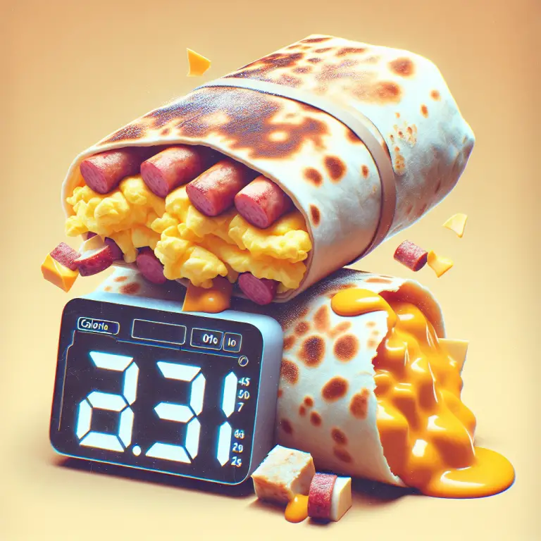 How Many Calories Are In A Mcdonaldʼs Breakfast Burrito