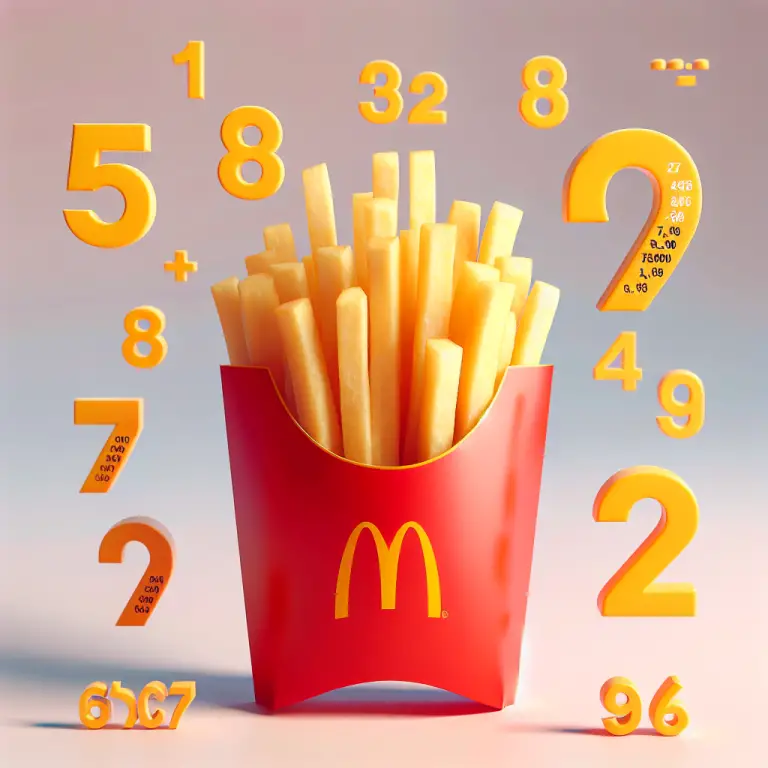 How Many Calories Are In A Mcdonaldʼs Fry