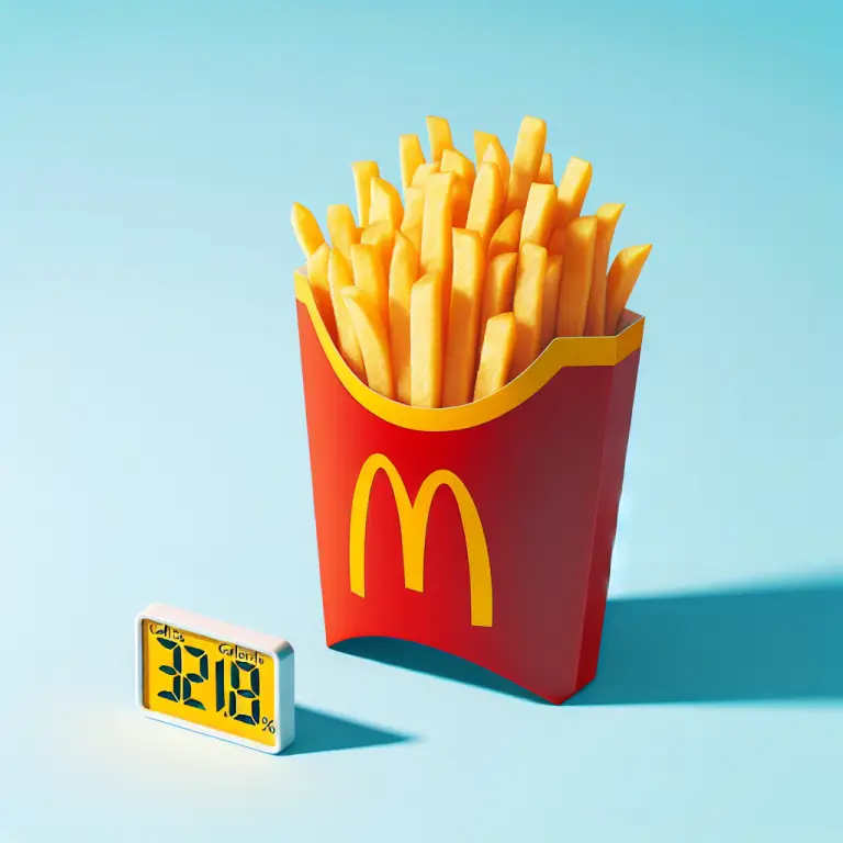 How Many Calories Are In A Mcdonaldʼs Medium French Fry