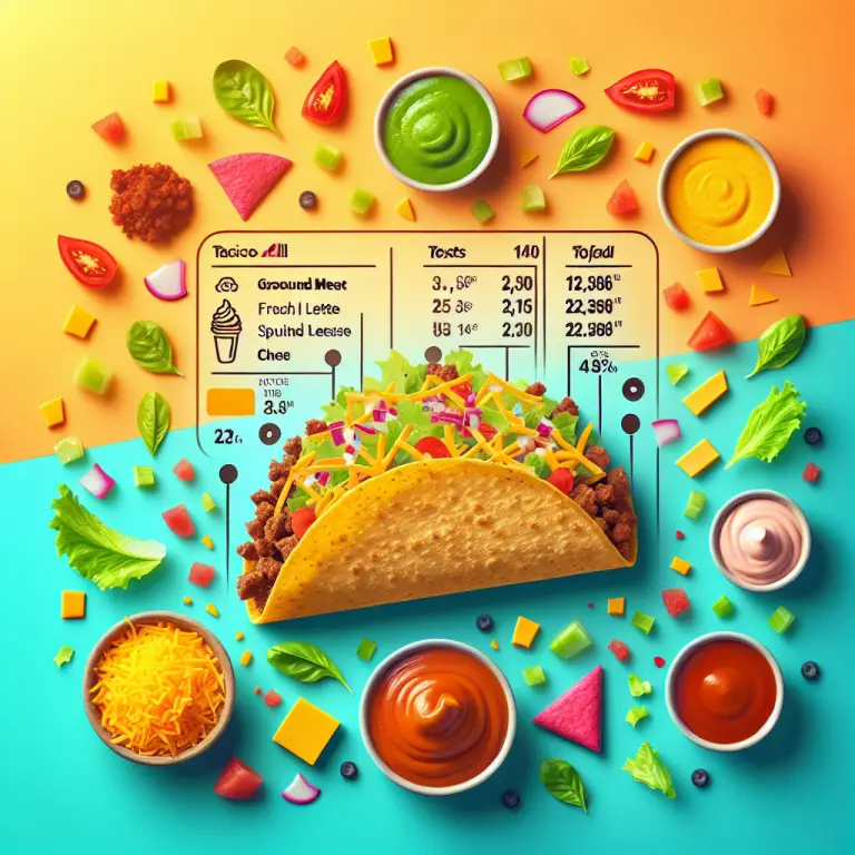 Calories In A Taco Bell Taco