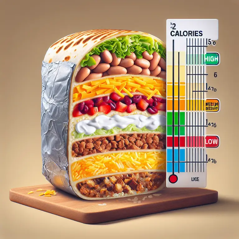 Taco Bell 5 Layer Burrito Calories