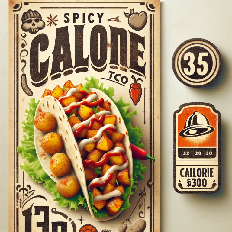 Taco Bell Spicy Potato Taco Calories