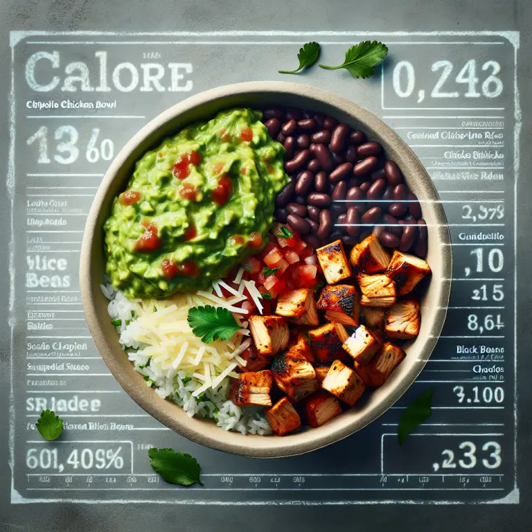 How Many Calories In A Chipotle Chicken Bowl