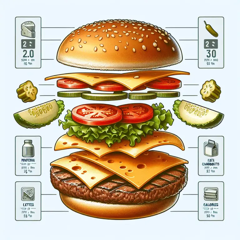 Dairy Queen Double Cheeseburger Nutrition