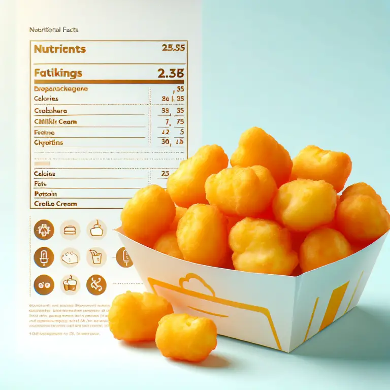 Dairy Queen Cheese Curds Nutrition