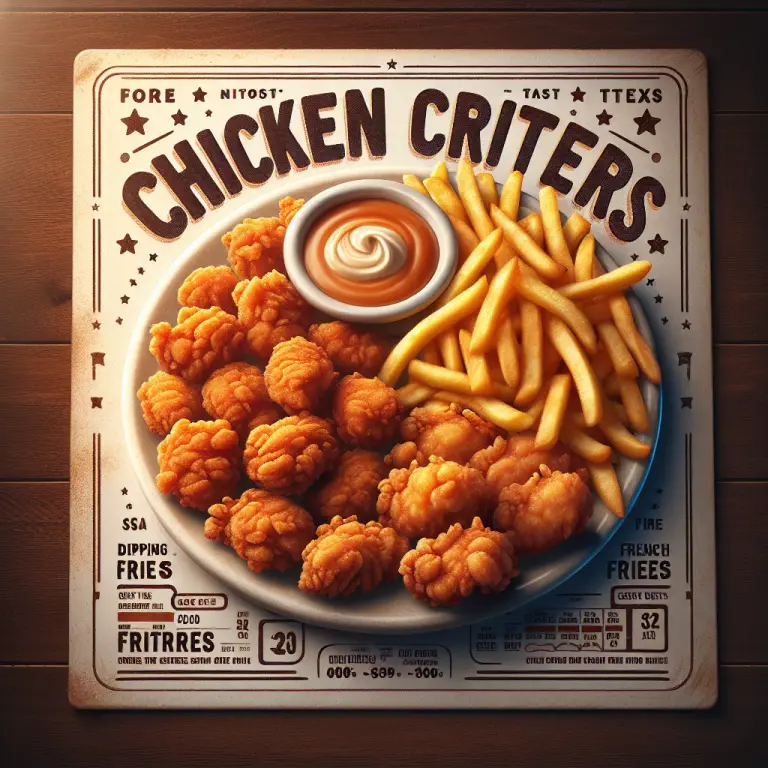 Texas Roadhouse Chicken Critters Calories