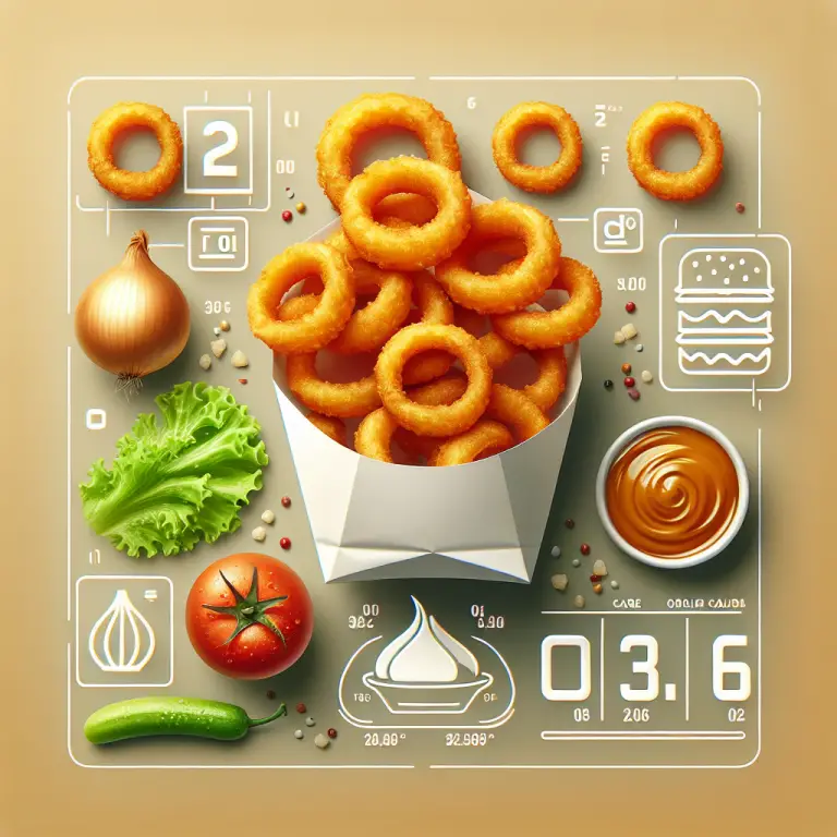 Burger King Onion Rings Calories