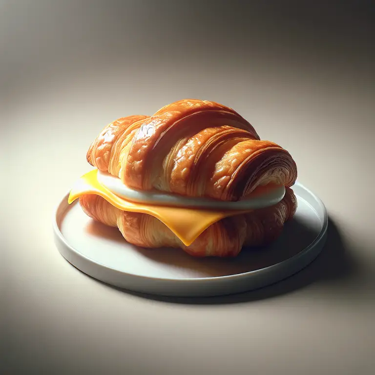 Burger King Egg And Cheese Croissant Calories