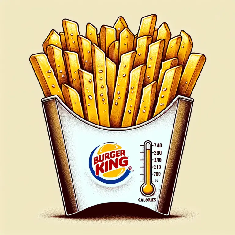 How Many Calories In Burger King Fries