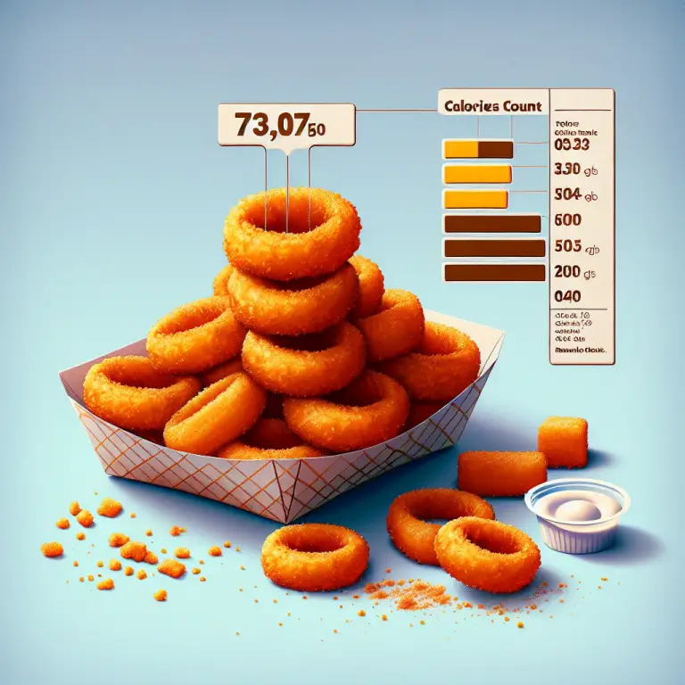 Burger King Small Onion Rings Calories