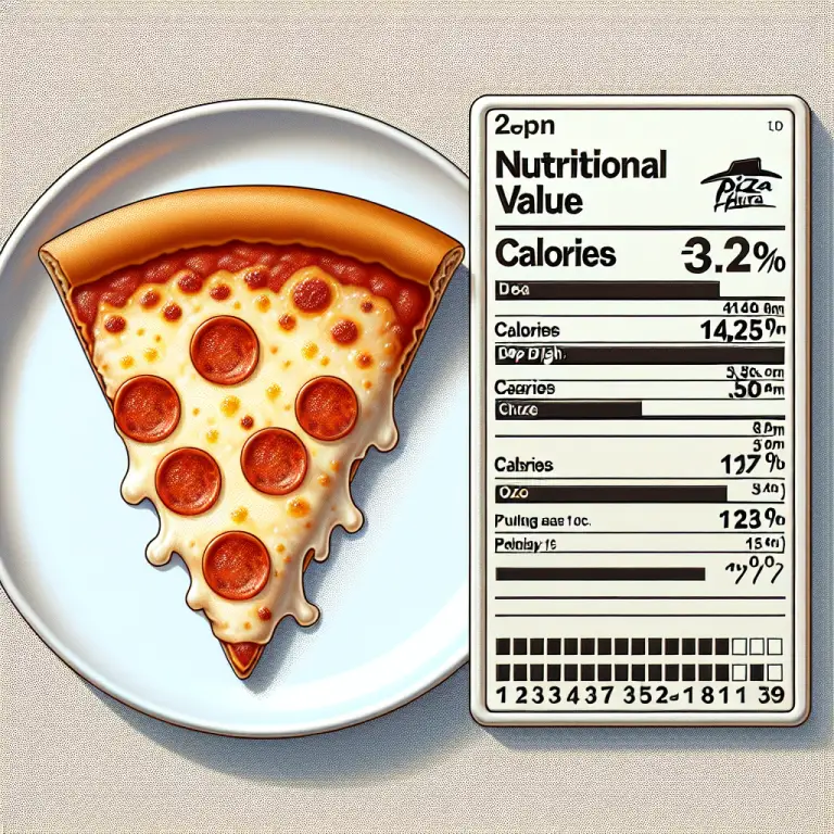 Pizza Hut Deep Dish Calories