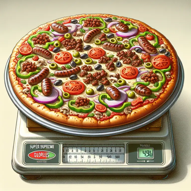 Pizza Hut Super Supreme Calories