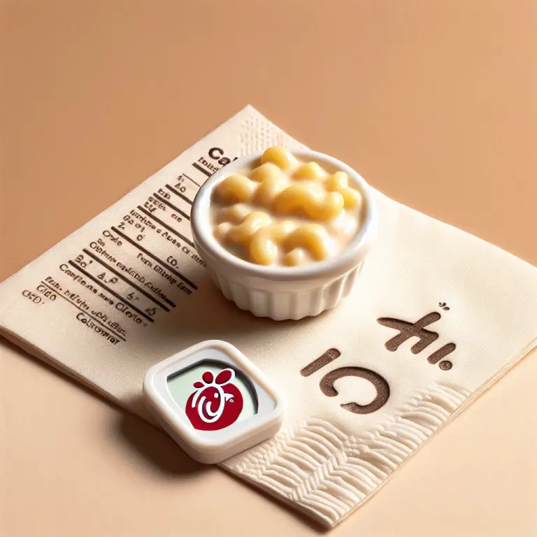 Small Mac N Cheese Chick Fil A Calories