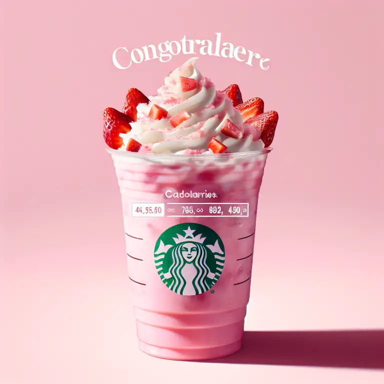 Starbucks Pink Drink Calories