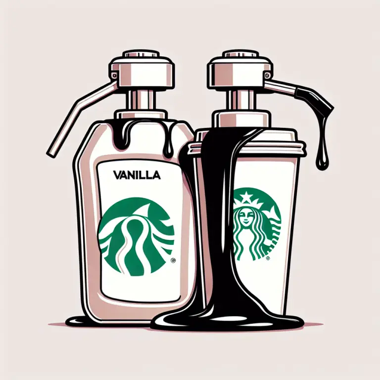 2 Pumps Vanilla Syrup Starbucks Calories