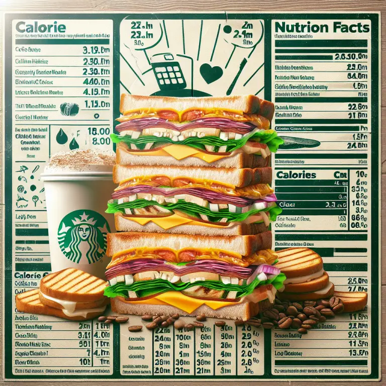 Starbucks Sandwich Calories