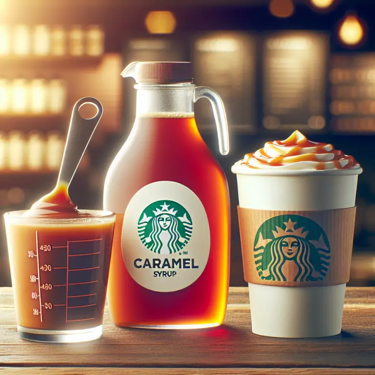 Starbucks Caramel Syrup Calories