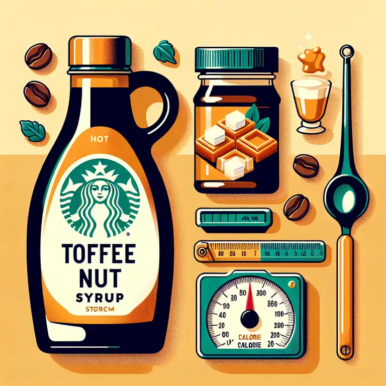 Toffee Nut Syrup Starbucks Calories