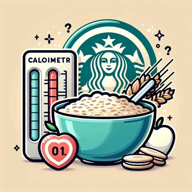 Calories In Starbucks Oatmeal