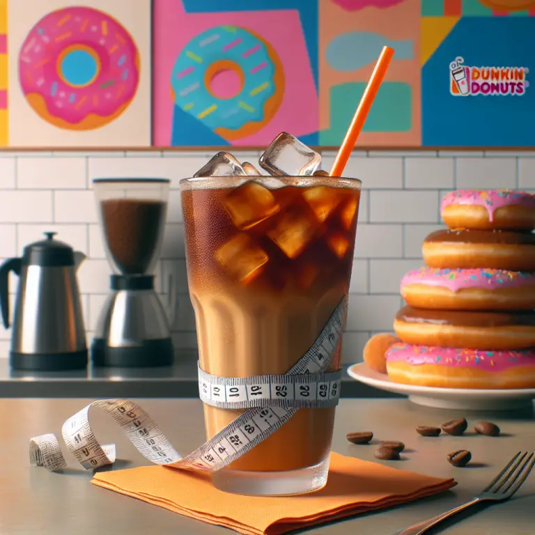 Dunkin Donuts Iced Coffee Calories